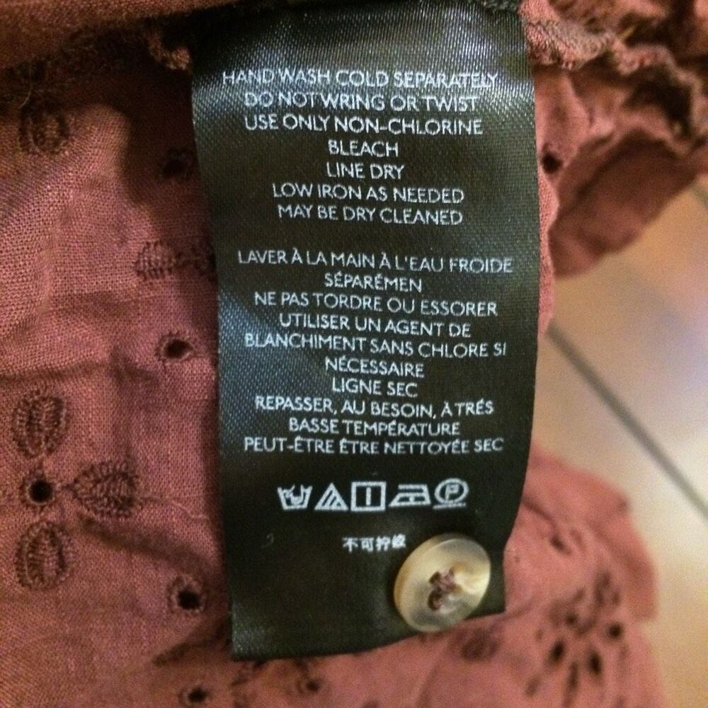 Anthropologie eyelit blouse medium - Picture 8 of 9